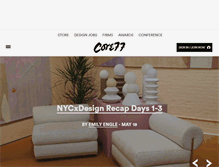 Tablet Screenshot of core77.com